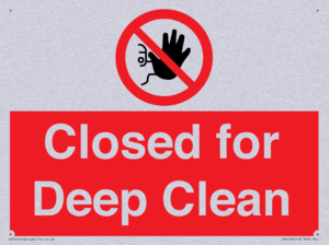 Closed for Deep Clean